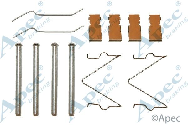 APEC BRAKING Комплектующие, колодки дискового тормоза KIT449